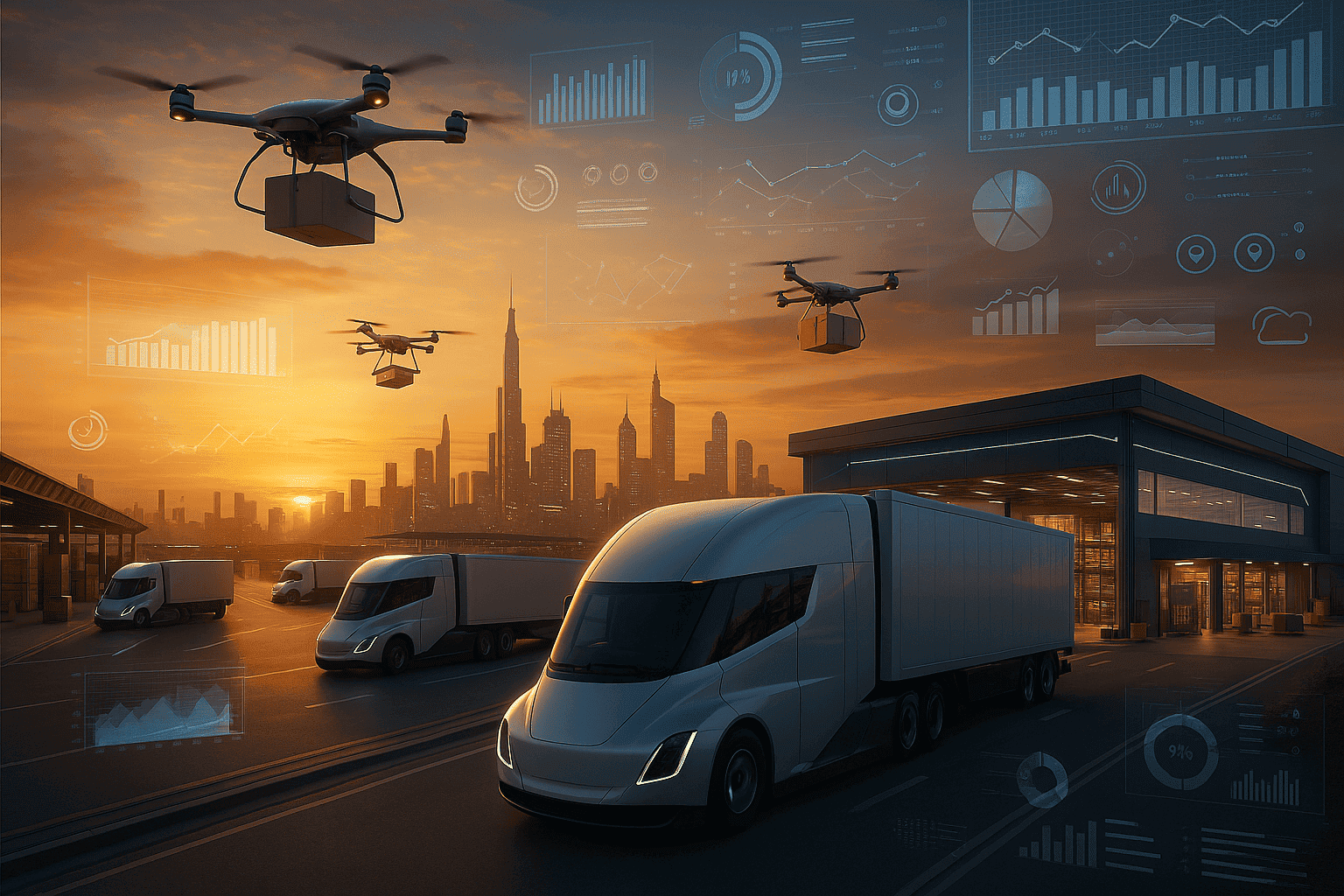 Tendências no Transporte de Cargas para os Próximos Anos